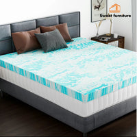SleepHaven™ Cooling Gel Memory Foam Mattress Topper