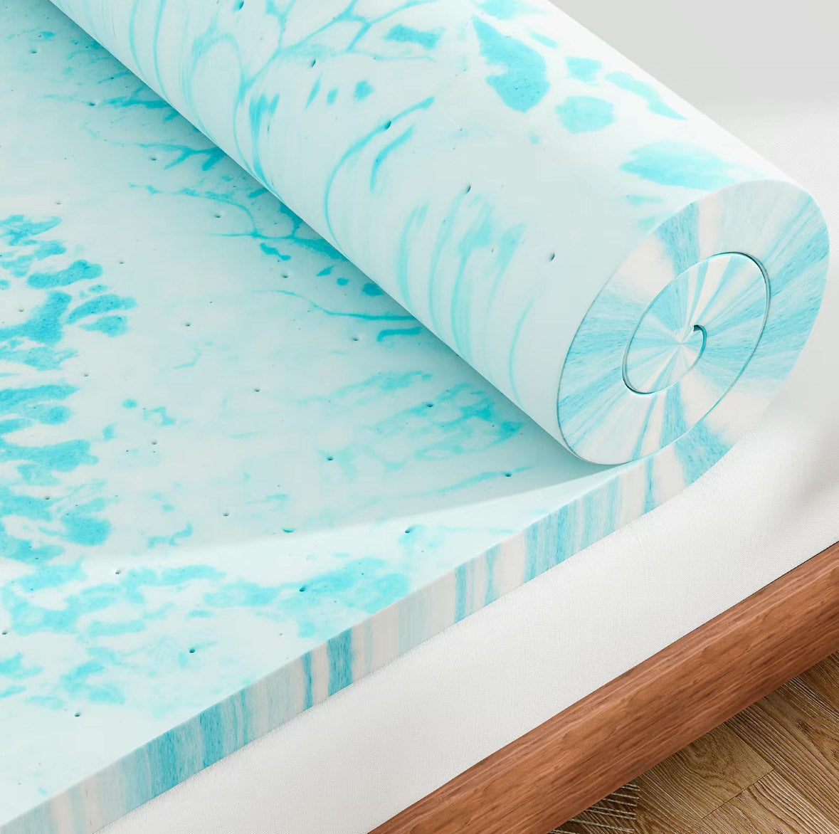 SleepHaven™ Cooling Gel Memory Foam Mattress Topper
