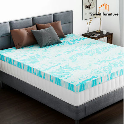 SleepHaven™ Cooling Gel Memory Foam Mattress Topper